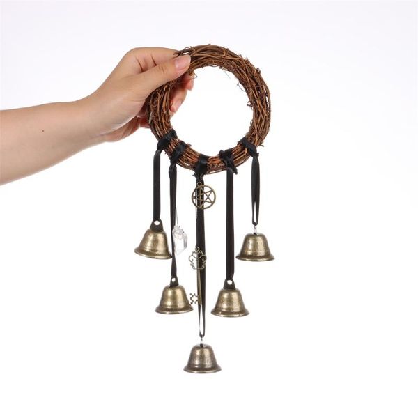 decorative objects & figurines rattan wreath wind chimes bells for crafts wall hanging wiccan decor crystal prayer spirit outdoor garden hom
decorative objects & figurines rattan wreath wind chimes bells for crafts wall hanging wiccan decor crystal prayer spirit outdoor garden hom