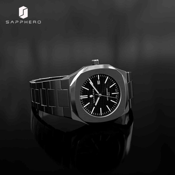 mens watch sapphero 100m water resistant stainless steel case quartz movement luxury business style advanced elegant male gift, Slivery;brown
mens watch sapphero 100m water resistant stainless steel case quartz movement luxury business style advanced elegant male gift, Slivery;brown