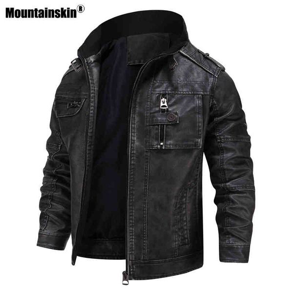 mountain 2021 men's pu casual thick motorcycle leather et winter windproof coat eu size male sa955, Black
mountain 2021 men's pu casual thick motorcycle leather et winter windproof coat eu size male sa955, Black