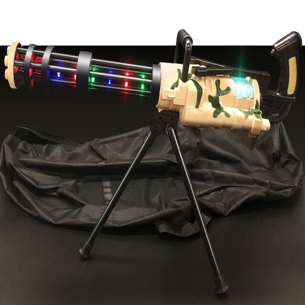 4544electric gatling eight sound vocalize shine shake simulation blaster model outdoor game toy gun for kids boys birthday gift
4544electric gatling eight sound vocalize shine shake simulation blaster model outdoor game toy gun for kids boys birthday gift