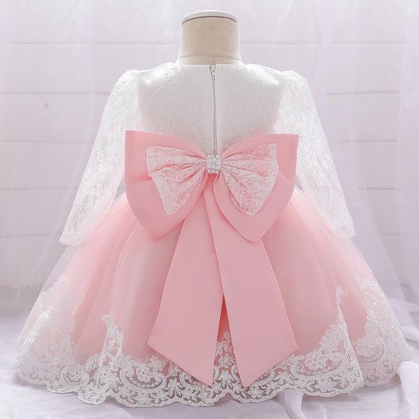 girl's dresses baby girl party and wedding born long sleeve lace with big bow infant 1st birthday princess dress, Red;yellow
girl's dresses baby girl party and wedding born long sleeve lace with big bow infant 1st birthday princess dress, Red;yellow