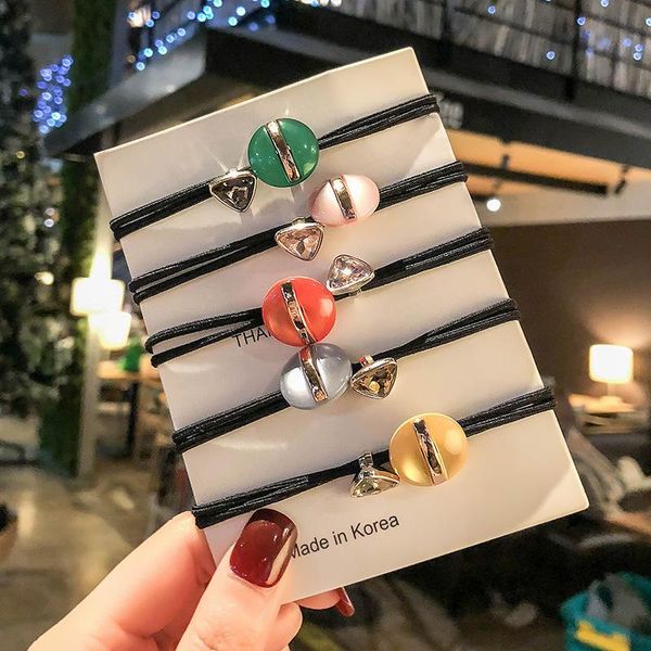 hair accessories korea simple ponytail holder girl cute color crystal rhinestone beads elasticity rubber band for women fashion
hair accessories korea simple ponytail holder girl cute color crystal rhinestone beads elasticity rubber band for women fashion
