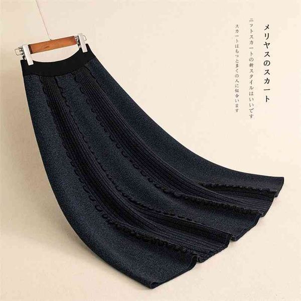 autumn & winter elastic high waist slimming simple solid color a-line skirt all-match casual women long skirts 210527, Black
autumn & winter elastic high waist slimming simple solid color a-line skirt all-match casual women long skirts 210527, Black