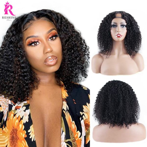 lace wigs reshine curly bob for women u part wig kinky human hair 180% afro full machine made, Black;brown
lace wigs reshine curly bob for women u part wig kinky human hair 180% afro full machine made, Black;brown