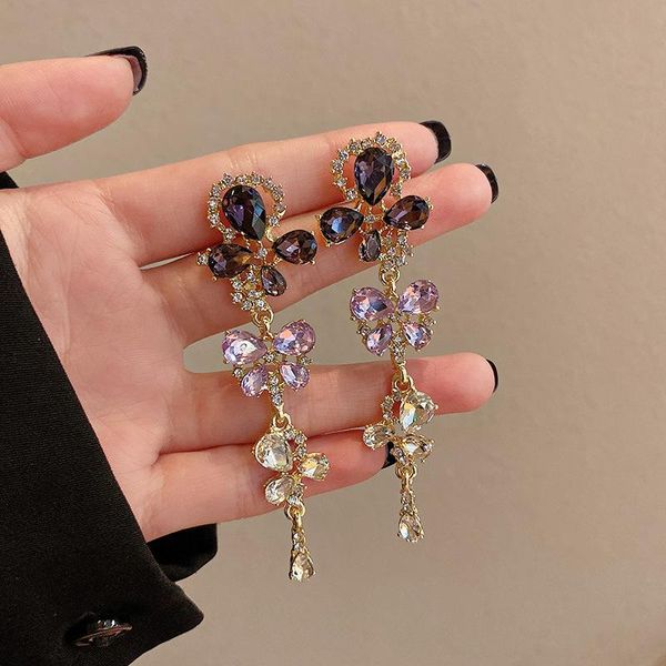 hoop & huggie 925 silver needle long rhinestone tassel butterfly earrings temperament retro court style advanced design fema, Golden;silver
hoop & huggie 925 silver needle long rhinestone tassel butterfly earrings temperament retro court style advanced design fema, Golden;silver