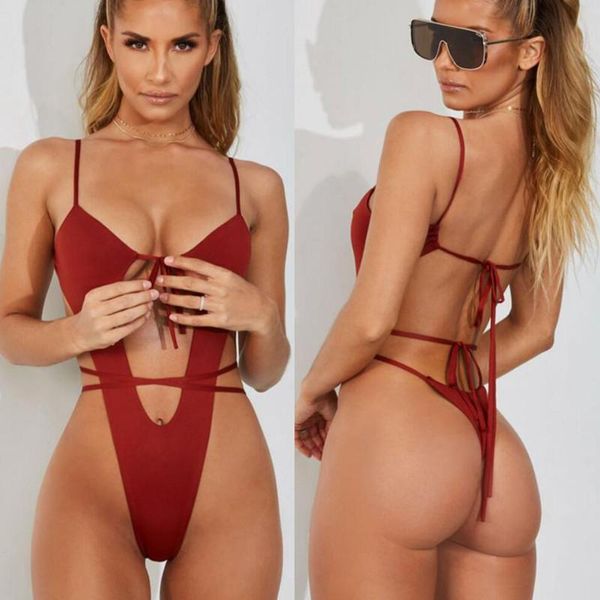 one-piece suits thong swimsuit girl backless one piece 2021 woman monokini swimwear solid mayokini stroj kapielowy banador trikini
one-piece suits thong swimsuit girl backless one piece 2021 woman monokini swimwear solid mayokini stroj kapielowy banador trikini