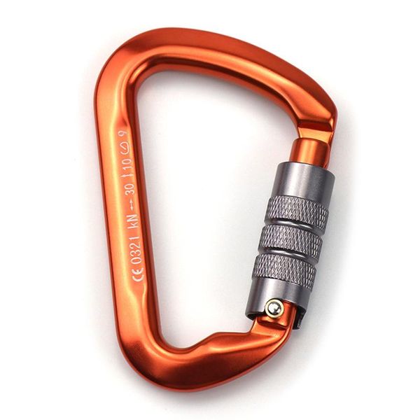 d-shaped carabiner lock heavy duty aluminum alloy clips for hammocks camping backpacking multi tool cords, slings and webbing
d-shaped carabiner lock heavy duty aluminum alloy clips for hammocks camping backpacking multi tool cords, slings and webbing
