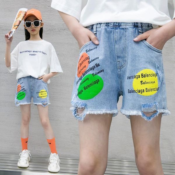 fashion girls jeans mid waist denim shorts baby letter print summer kids clothes teenagers for 3-14 years, Blue
fashion girls jeans mid waist denim shorts baby letter print summer kids clothes teenagers for 3-14 years, Blue