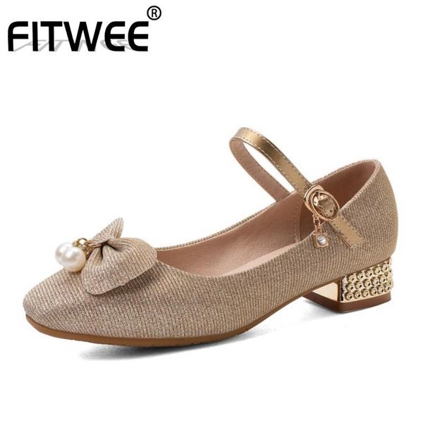 dress shoes fitwee 2021 women pumps fashion square toe metal buckle modern pearls elegant bowknot footwear size 28-43, Black
dress shoes fitwee 2021 women pumps fashion square toe metal buckle modern pearls elegant bowknot footwear size 28-43, Black