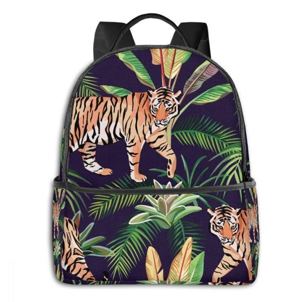 backpack women fashion shoulder bag tiger in the jungle school for teenage girl boy children backpacks travel
backpack women fashion shoulder bag tiger in the jungle school for teenage girl boy children backpacks travel