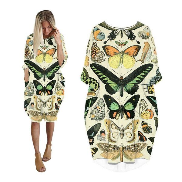 casual dresses woman midi dress shirt butterfly 3d printed fashion pocket harajuku long sleeve elegant womens plus size clothes, Black;gray
casual dresses woman midi dress shirt butterfly 3d printed fashion pocket harajuku long sleeve elegant womens plus size clothes, Black;gray