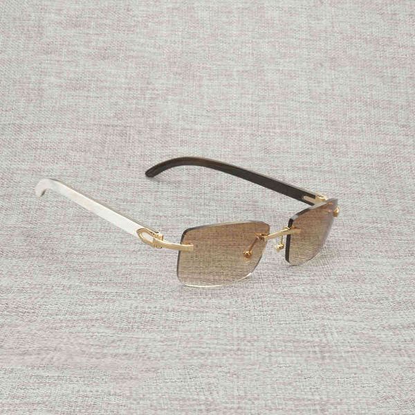vintage zwart wit buffelhoorn randloze zonnebril mannen natuurlijke hout vierkante brilmontuur vrouwen houten shad culos brillen, White;black
vintage zwart wit buffelhoorn randloze zonnebril mannen natuurlijke hout vierkante brilmontuur vrouwen houten shad culos brillen, White;black