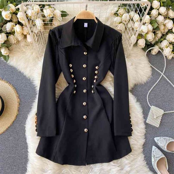women's spring fashion retro british long sleeve a-line mini dress lady elegant vintage vestidos de mujer clothes r018 210527, Black;gray
women's spring fashion retro british long sleeve a-line mini dress lady elegant vintage vestidos de mujer clothes r018 210527, Black;gray