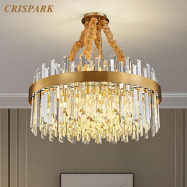 copper crystal chandelier lighting round cristal prism modern luxury ceiling lamp art deco indoor light fixture for living room chandeliers
copper crystal chandelier lighting round cristal prism modern luxury ceiling lamp art deco indoor light fixture for living room chandeliers