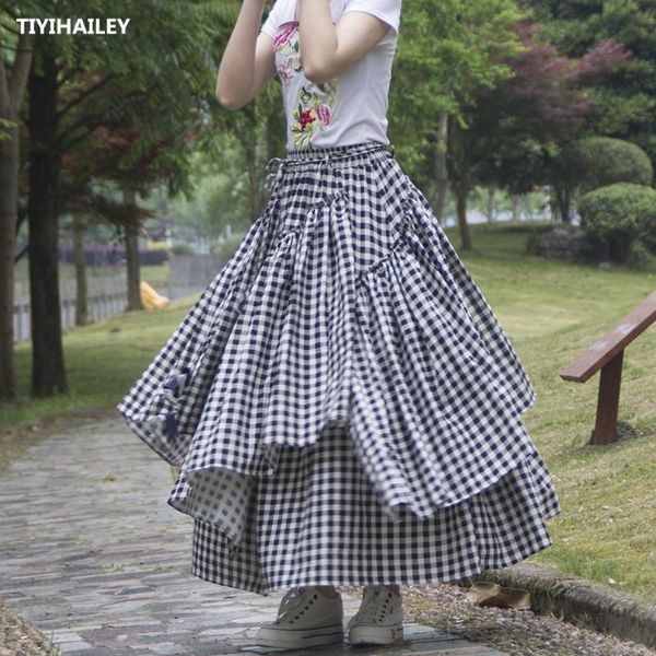 skirts tiyihailey long maxi a-line elastic waist women cotton linen print s-2xl irregular white and black plaid skirt
skirts tiyihailey long maxi a-line elastic waist women cotton linen print s-2xl irregular white and black plaid skirt