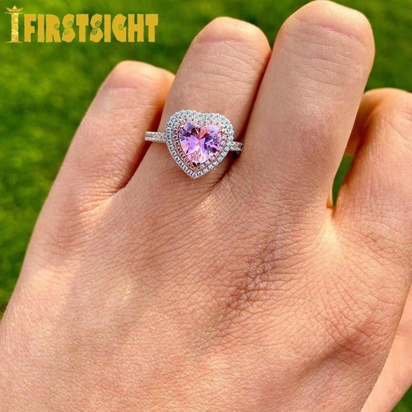 wedding rings iced out bling 5a cz diamond hearts two tone color cut full band engagment white pink stone ring for women, Slivery;golden
wedding rings iced out bling 5a cz diamond hearts two tone color cut full band engagment white pink stone ring for women, Slivery;golden