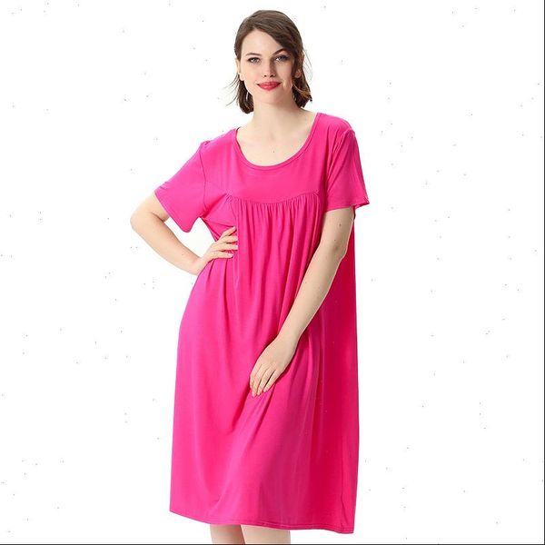 summer loose night dress women sleepwear cotton plus size 3xl 7xl long nightgown casual female nightwear short sleeve home wear, Black;red
summer loose night dress women sleepwear cotton plus size 3xl 7xl long nightgown casual female nightwear short sleeve home wear, Black;red