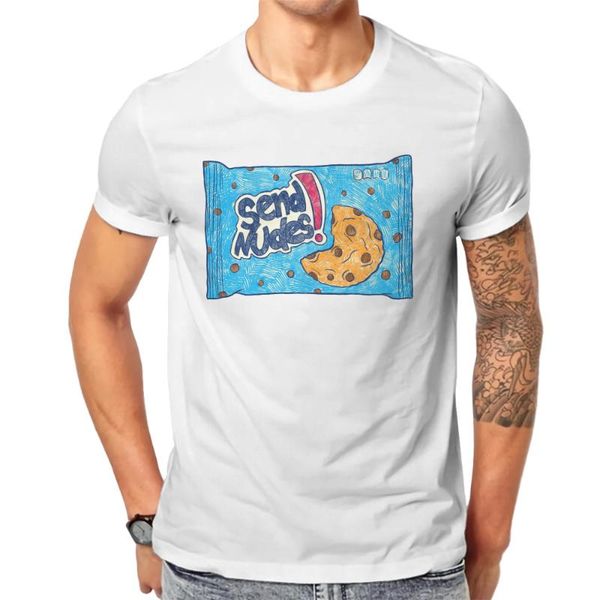 men's t-shirts send nudes round collar tshirt chips ahoy chocolate cookie cartoon fabric basic t shirt men clothes individuality fluffy, White;black
men's t-shirts send nudes round collar tshirt chips ahoy chocolate cookie cartoon fabric basic t shirt men clothes individuality fluffy, White;black