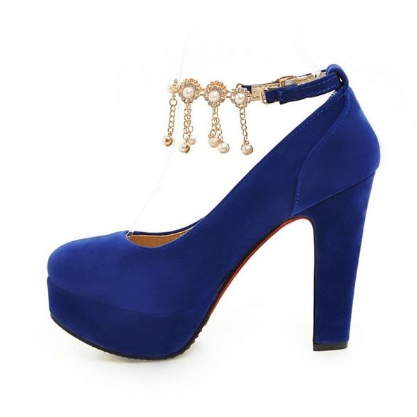 dress shoes super high heels flock platform heeled pumps women night club pearls 12cm plus big size34-47, Black
dress shoes super high heels flock platform heeled pumps women night club pearls 12cm plus big size34-47, Black
