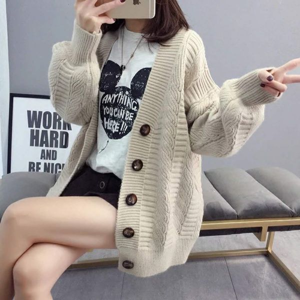 women's sweaters suéter cardigã solto feminino, jaqueta estilo coreano para estudantes primavera e outono 8gd3, White;black
women's sweaters suéter cardigã solto feminino, jaqueta estilo coreano para estudantes primavera e outono 8gd3, White;black