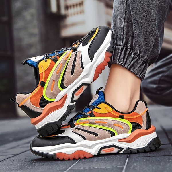 men sneakers spring comfortable hard-wearing youth men sports shoes flat fitness non-slip menwalking shoes outdoor fashion
men sneakers spring comfortable hard-wearing youth men sports shoes flat fitness non-slip menwalking shoes outdoor fashion