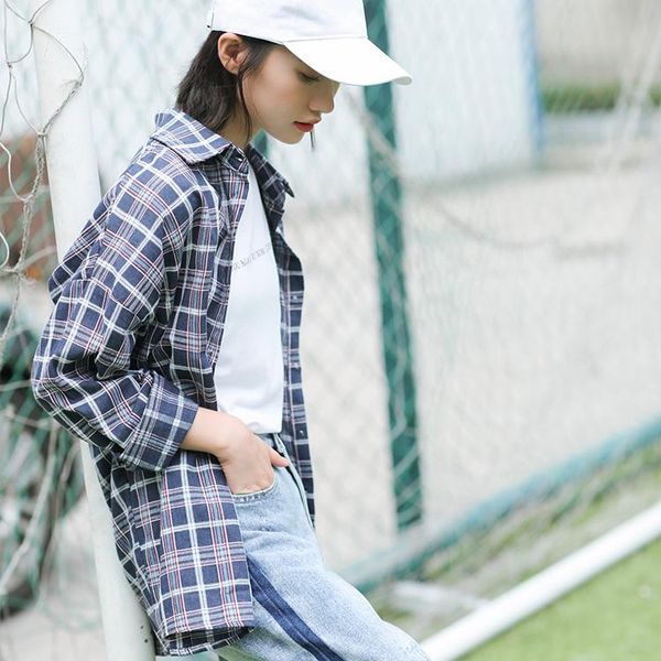 women's blouses & shirts spring vintage stripe shirt female oversize women long sleeve girls blouse summer plus size femme blusas, White
women's blouses & shirts spring vintage stripe shirt female oversize women long sleeve girls blouse summer plus size femme blusas, White