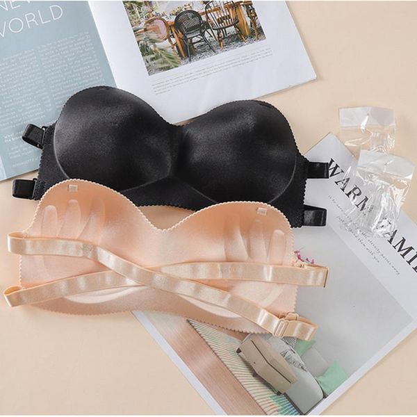 bras bra wireless invisible underwear women strapless silicone soft stick on lingerie push up black, Red;black
bras bra wireless invisible underwear women strapless silicone soft stick on lingerie push up black, Red;black