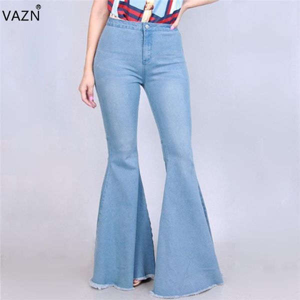 women's jeans vazn autumn 2021 exotic temperate fashion women full length solid lady bodycon flare pants yc1475, Blue
women's jeans vazn autumn 2021 exotic temperate fashion women full length solid lady bodycon flare pants yc1475, Blue