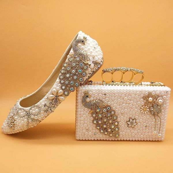 dress shoes baoyafang white pearl women wedding with matching bags bride high heels platform peacock ladies paty shoe and bag, Black
dress shoes baoyafang white pearl women wedding with matching bags bride high heels platform peacock ladies paty shoe and bag, Black