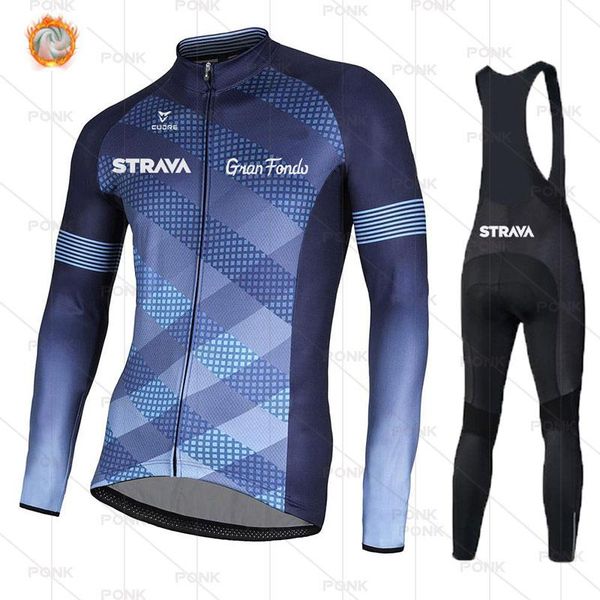 racing sets strava cycling clothing men winter fleece ciclismo homber pro team mountain jersey road long sleeve bicycle set, Black;blue
racing sets strava cycling clothing men winter fleece ciclismo homber pro team mountain jersey road long sleeve bicycle set, Black;blue
