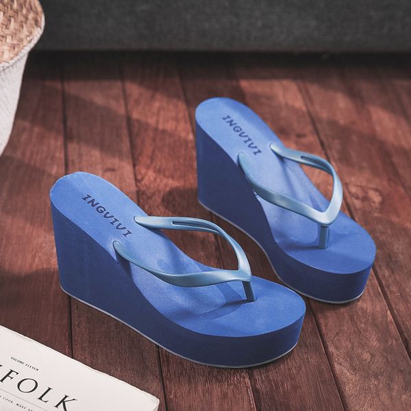 summer women eva thick high heel wedges slippers fashion 2021 female beach flops sandalias platform causal solid claquette femme k722, Black
summer women eva thick high heel wedges slippers fashion 2021 female beach flops sandalias platform causal solid claquette femme k722, Black