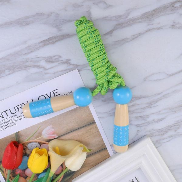 wood kids jumping ropes sport body building kindergarten skipping rope handle fitness rope(blue,green) jump
wood kids jumping ropes sport body building kindergarten skipping rope handle fitness rope(blue,green) jump