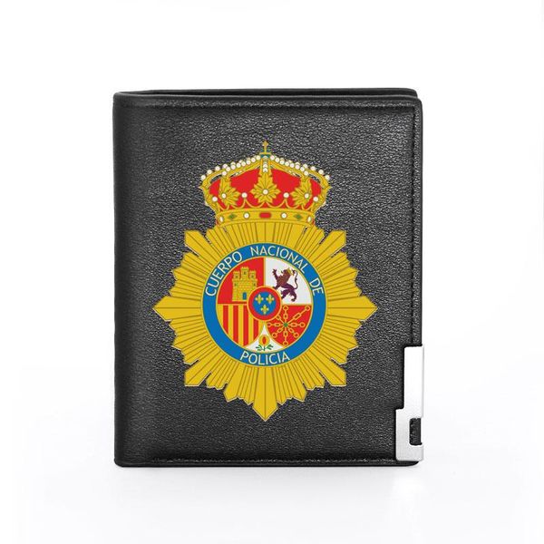 classic placa de policía española spain badge printing leather wallet holder short purse wallets, Red;black
classic placa de policía española spain badge printing leather wallet holder short purse wallets, Red;black