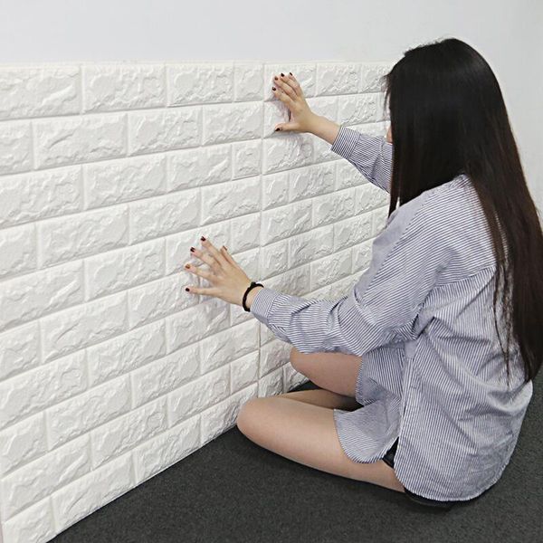 wallpapers 3d wall stickers bedroom decor foam brick wallpaper european style for kids room pe sticker 77*70cm
wallpapers 3d wall stickers bedroom decor foam brick wallpaper european style for kids room pe sticker 77*70cm