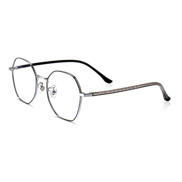 fashion sunglasses frames glasses for man and woman full rim metal frame eyewears polygon retro casual large myopia spectacles, Black
fashion sunglasses frames glasses for man and woman full rim metal frame eyewears polygon retro casual large myopia spectacles, Black