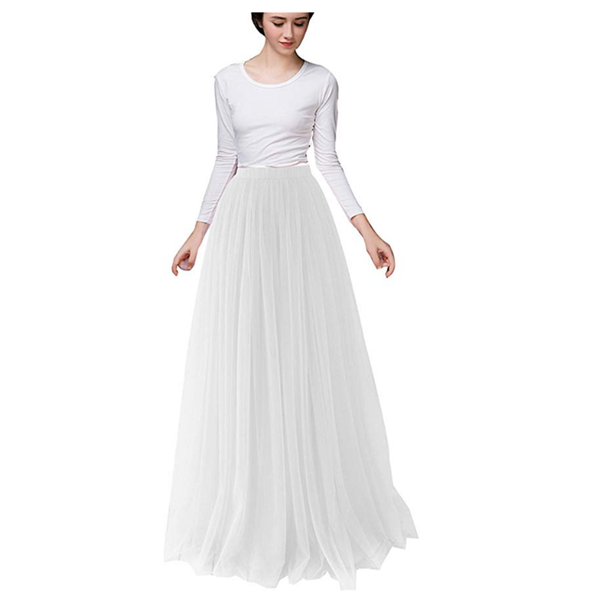 skirts soft pink long petticoat chiffon tulle mesh wedding underskirt women 2 layer pleated gala blue wine red crinoline slip skirt, Black
skirts soft pink long petticoat chiffon tulle mesh wedding underskirt women 2 layer pleated gala blue wine red crinoline slip skirt, Black