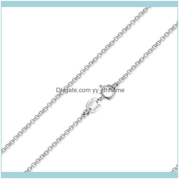 necklaces & pendants jewelry10pcs/lot 100% authentic 925 sterling sier 1mm link rolo chains necklace 16",18",women chain girls jew, Silver
necklaces & pendants jewelry10pcs/lot 100% authentic 925 sterling sier 1mm link rolo chains necklace 16",18",women chain girls jew, Silver