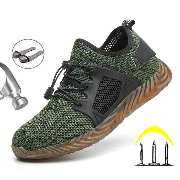 lightweight male safety shoes steel toe work boot men breathable working for indestructible 210923, Black
lightweight male safety shoes steel toe work boot men breathable working for indestructible 210923, Black