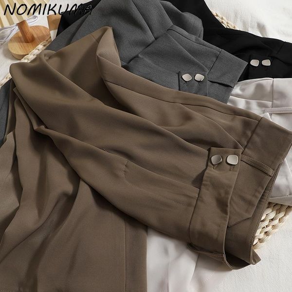 women's pants & capris nomikuma women suit korean high waisted long trousers causal elegant fashion wide leg pantalones de mujer 6l580, Black;white
women's pants & capris nomikuma women suit korean high waisted long trousers causal elegant fashion wide leg pantalones de mujer 6l580, Black;white