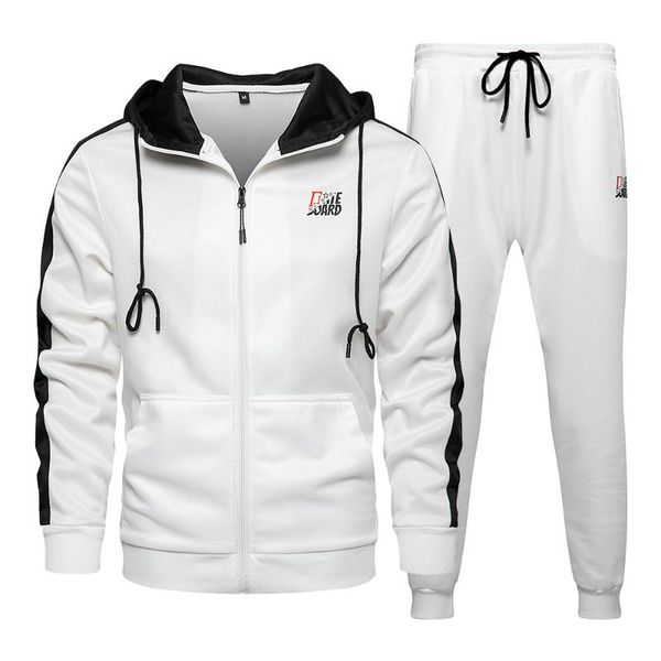 men's tracksuits 2021 men sets spring autumn zipper hooded 2 piece jackets+sweatpants male jogger tracksuit mens brand sportswear set e, Gray
men's tracksuits 2021 men sets spring autumn zipper hooded 2 piece jackets+sweatpants male jogger tracksuit mens brand sportswear set e, Gray