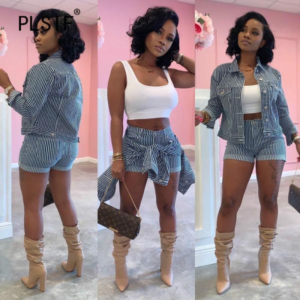 two piece dress 2021 fashion striped women's wear turn-down collar jackets and skinny shorts 2 set high street trend outfit, White
two piece dress 2021 fashion striped women's wear turn-down collar jackets and skinny shorts 2 set high street trend outfit, White