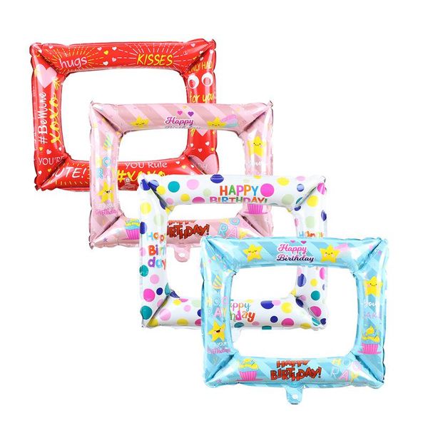 birthday po booth foil balloons happy balloon frame props party decorations inflatable toys decoration
birthday po booth foil balloons happy balloon frame props party decorations inflatable toys decoration