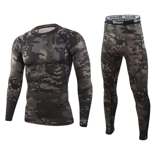 thermal underwear men winter fleece warm tights compression quick drying thermo lingerie set long johns man camouflage clothing 211110, Black;white
thermal underwear men winter fleece warm tights compression quick drying thermo lingerie set long johns man camouflage clothing 211110, Black;white