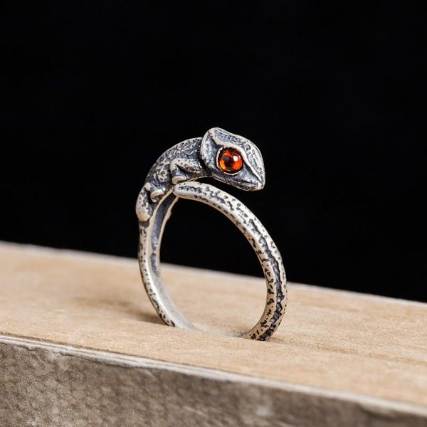 cluster rings s925 sterling silver chameleon retro adjustable opening creative fashion anti allerg ear ring for men or women, Golden;silver
cluster rings s925 sterling silver chameleon retro adjustable opening creative fashion anti allerg ear ring for men or women, Golden;silver
