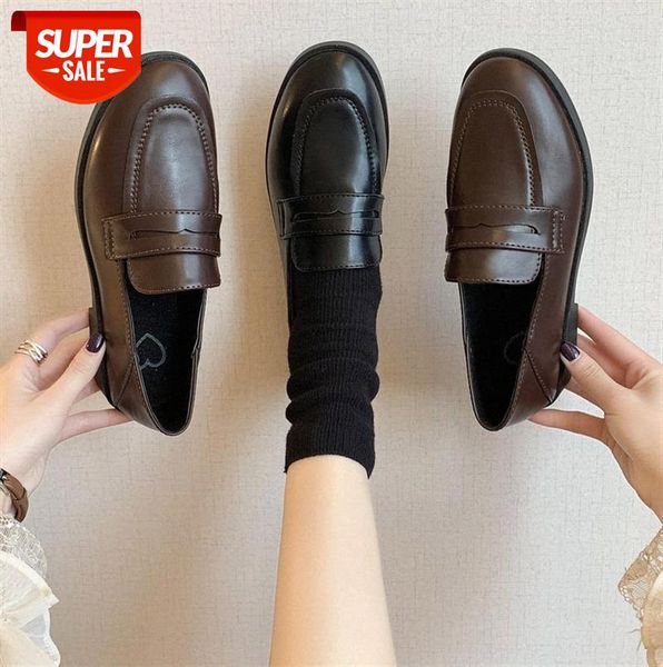 single shoes women's round toe solid color shallow mouth one-step work college #uf01, Black
single shoes women's round toe solid color shallow mouth one-step work college #uf01, Black