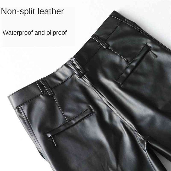 men's pants spring autumn straight leather fleece plus size loose high waist windproof wide leg smart casual 3m5u, Black
men's pants spring autumn straight leather fleece plus size loose high waist windproof wide leg smart casual 3m5u, Black
