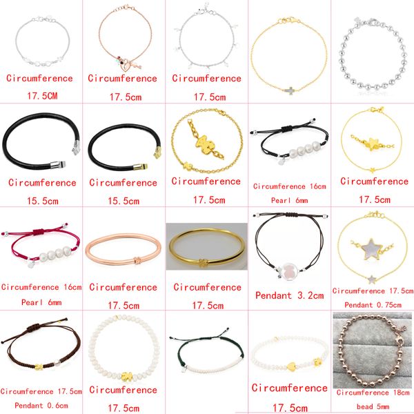 2021 new style 100% 925 sterling silver classic cute bear sweet romantic bracelet fashion ladies jewelry factory wholesale, Golden;silver
2021 new style 100% 925 sterling silver classic cute bear sweet romantic bracelet fashion ladies jewelry factory wholesale, Golden;silver
