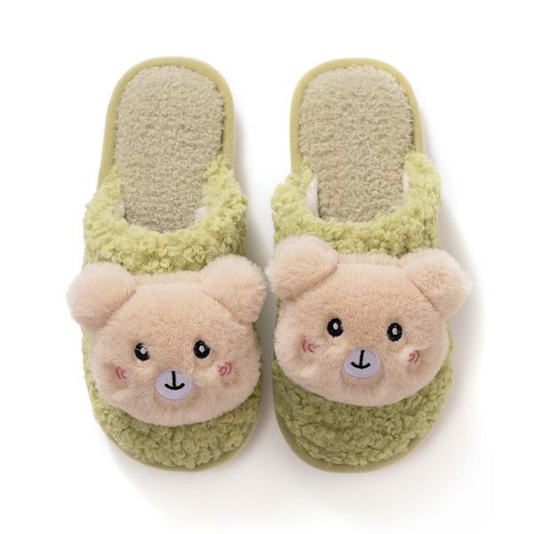 slippers women bear cartoon cute indoor flip flops winter warm fashion silent bedroom home couples shoes slides flat casual, Black
slippers women bear cartoon cute indoor flip flops winter warm fashion silent bedroom home couples shoes slides flat casual, Black