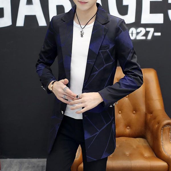 men's suits & blazers windbreaker mid-length 2021 spring and autumn korean style trendy suit social youth handsome cloak jacket, White;black
men's suits & blazers windbreaker mid-length 2021 spring and autumn korean style trendy suit social youth handsome cloak jacket, White;black