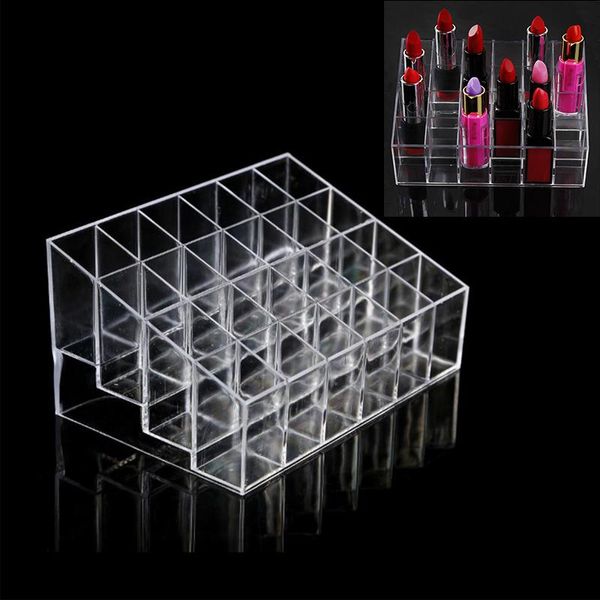 makeup organizer storage box cosmetic lipstick jewelry 24 stand display bags & cases
makeup organizer storage box cosmetic lipstick jewelry 24 stand display bags & cases